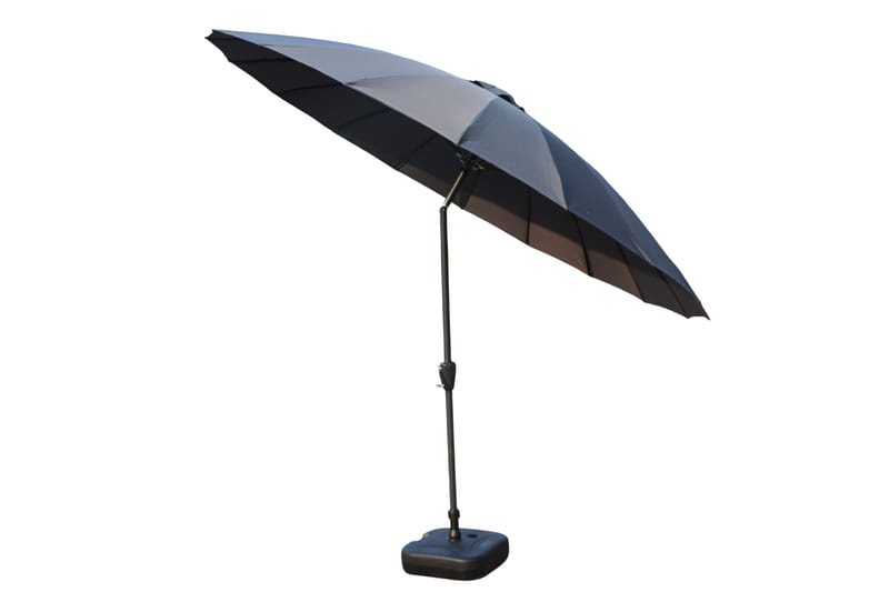 Utomhusparasoll BALI Ø2,7 m - grå - Utemöbler - Solskydd - Parasoll - Baliparasoll