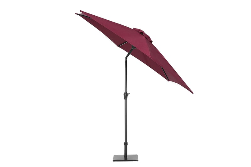 Varese Parasoll 230 cm - Röd - Parasoll
