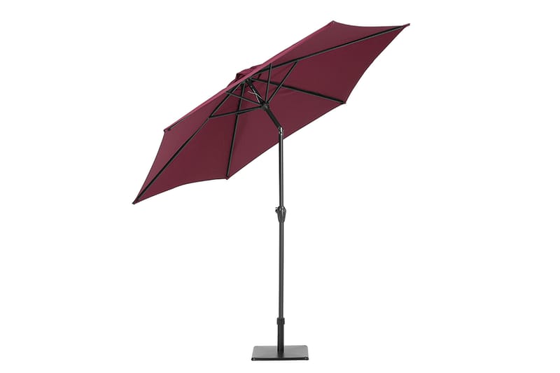 Varese Parasoll 230 cm - Röd - Utemöbler - Solskydd - Parasoll