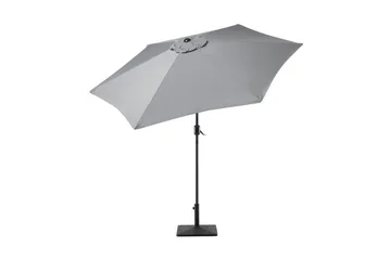 Varese Parasoll 230 cm - Grå - Utemöbler - Solskydd - Parasoll - Balkongparasoll