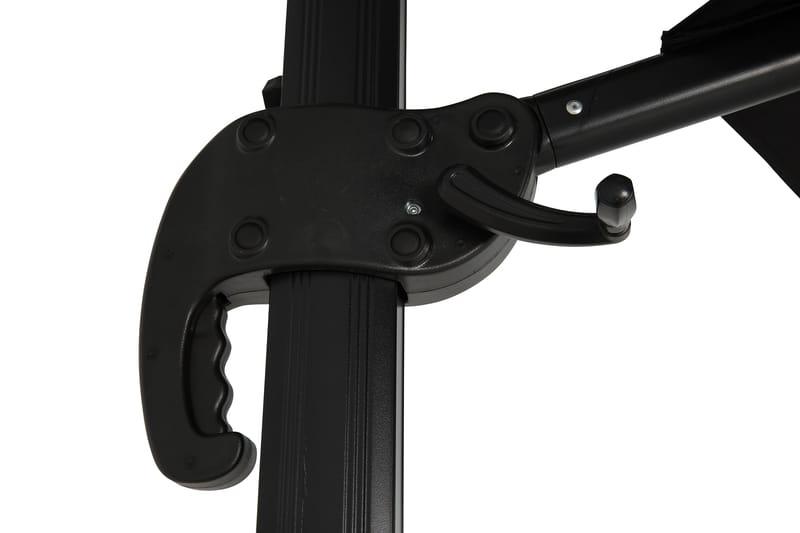 Vienna Lyx Parasoll 3,5 m - Svart - Utemöbler - Solskydd - Parasoll - Hängparasoll & frihängande parasoll