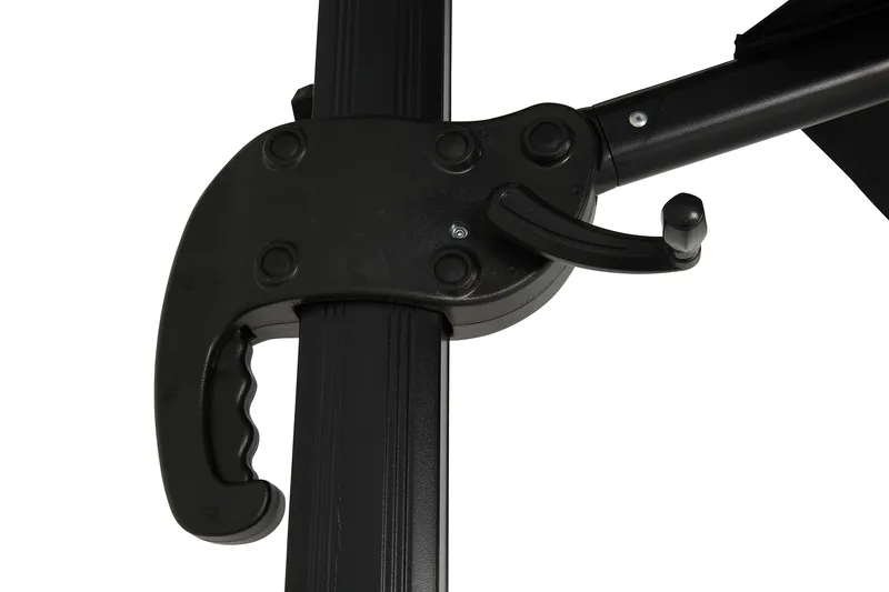 Vienna Lyx Parasoll 3,5 m - Svart - Utemöbler - Solskydd - Parasoll - Hängparasoll & frihängande parasoll