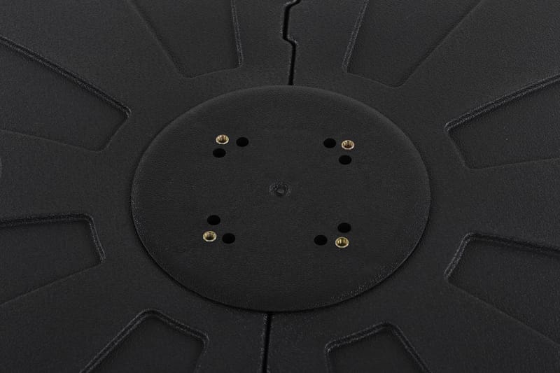 Vienna Parasollfot 84x84 cm vatten fyll för korsfot - Svart - Utemöbler - Solskydd - Parasoll - Parasollfot