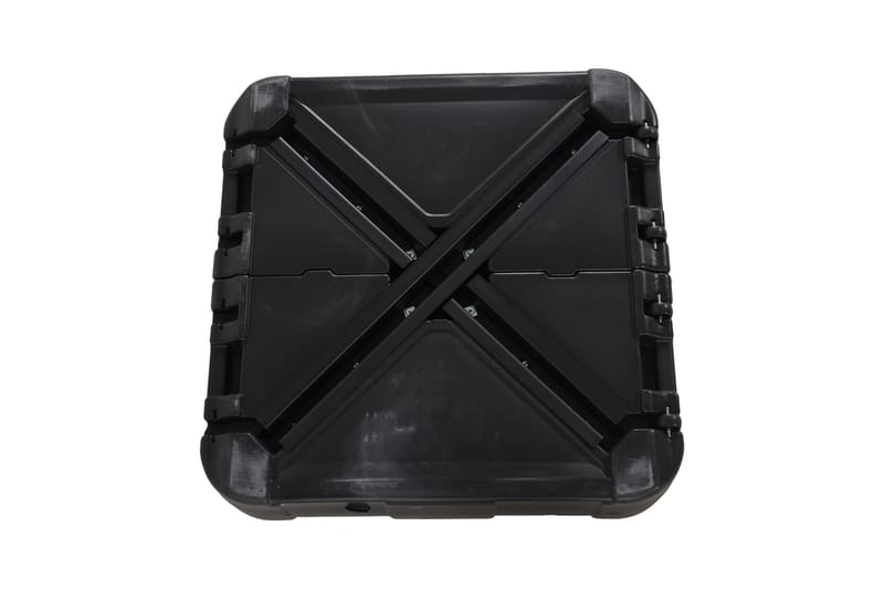 Vienna Parasollfot 84x84 cm vatten fyll för korsfot - Svart - Utemöbler - Solskydd - Parasoll - Parasollfot