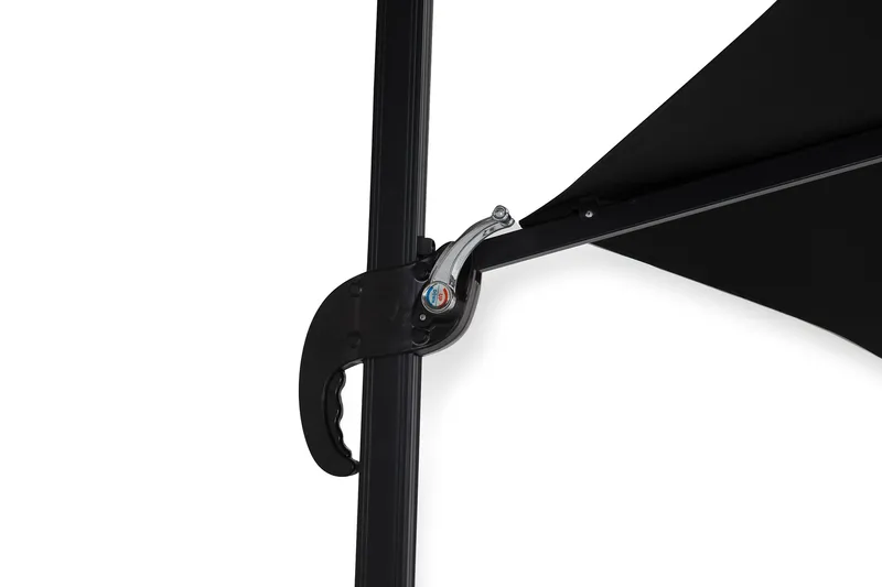 Vienna Parasoll 300 cm - Grå/svart - Utemöbler - Solskydd - Parasoll - Hängparasoll & frihängande parasoll
