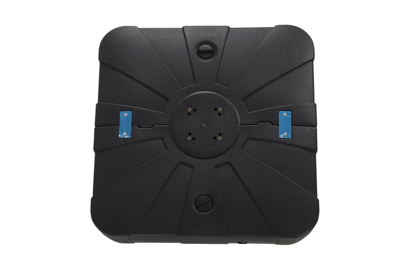 Vienna Parasollfot 84x84 cm vatten fyll för korsfot - Svart - Utemöbler - Solskydd - Parasoll - Parasollfot