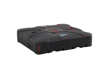 Vienna Parasollfot 84x84 cm vatten fyll för korsfot - Svart - Utemöbler - Solskydd - Parasoll - Parasollfot