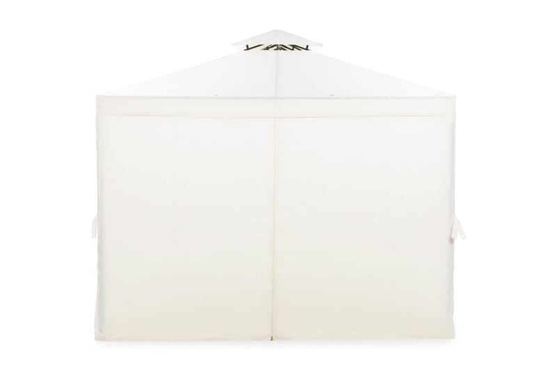 Bermuda komplett paviljong inkl tak och väggar 3x3m - Offwhite - Utemöbler - Solskydd - Paviljong - Komplett paviljong