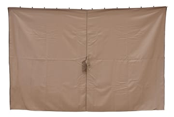 Hillerstorp Luxor Paviljongväggar 300 x 300 cm - Beige - Utemöbler - Solskydd - Paviljong - Paviljongväggar