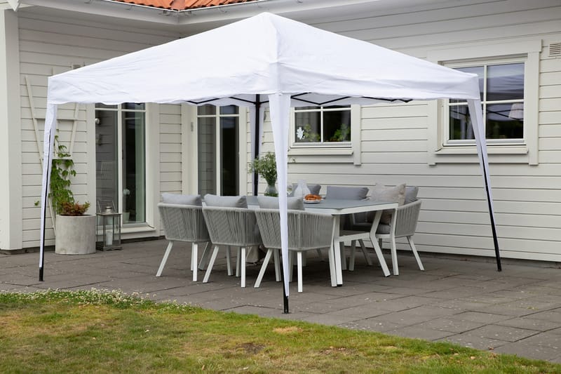 Easy up Paviljong 295x295 cm Vit - Venture Home - Komplett paviljong