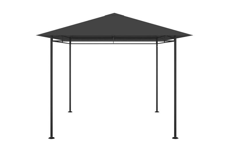 Paviljong 4x3x2,7 m antracit 180 g/m² - Grå - Utemöbler - Solskydd - Paviljong - Komplett paviljong