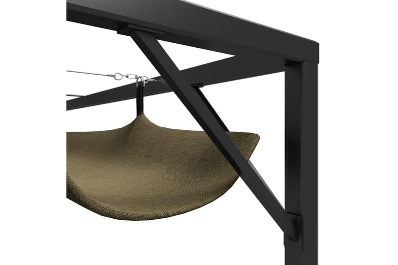 Paviljong med infällbart tak 3x3 m taupe 180 g/m² - Brun - Utemöbler - Solskydd - Paviljong - Komplett paviljong