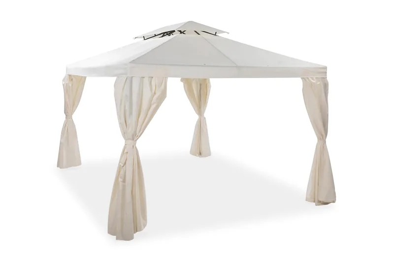 Komplett paviljong Comfort Garden Bermuda Paviljong 3x3 m – Offwhite Offwhite - Utemöbler - Solskydd - Paviljong - Komplett paviljong