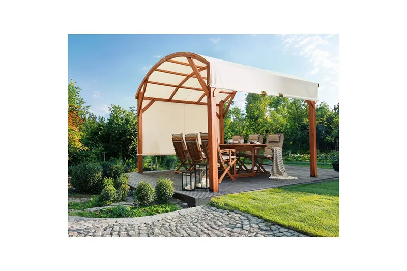 Lusthus Scopello - Utemöbler - Solskydd - Paviljong - Komplett paviljong