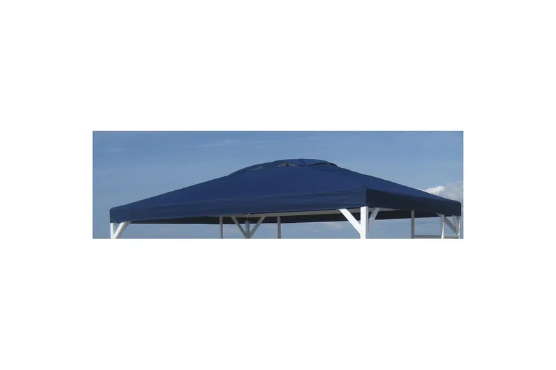 Paviljongtak 3 x 4 m - Marineblå - Utemöbler - Solskydd - Paviljong - Paviljongtak