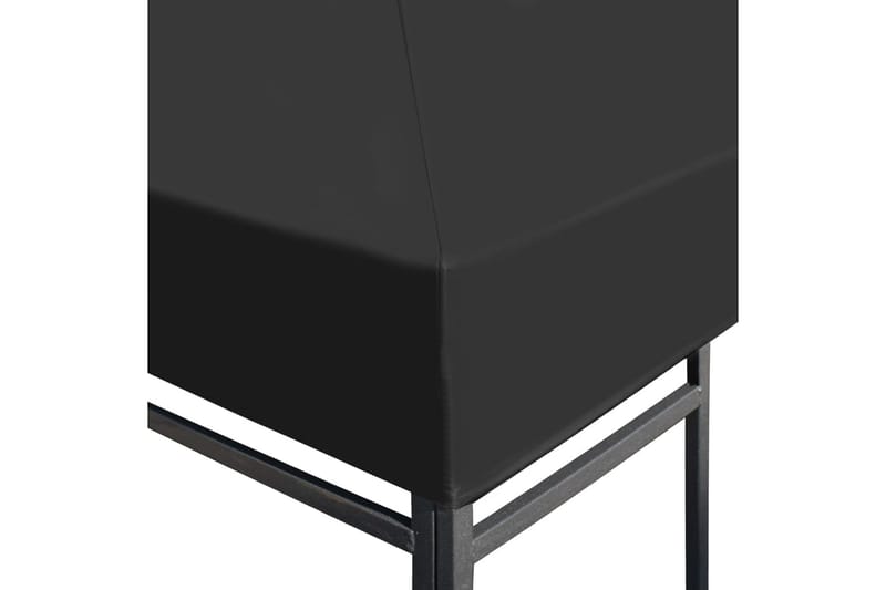 Paviljongtak 310 g/m² 3x3 m grå - Grå - Utemöbler - Solskydd - Paviljong - Paviljongtak
