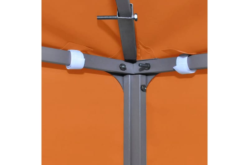 Paviljongtak 310 g/m² 3x3 m orange - Orange - Utemöbler - Solskydd - Paviljong - Paviljongtak