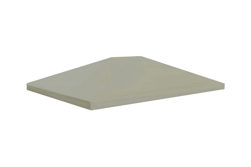 Paviljongtak 310 g/m² 4x3 m beige - Beige - Utemöbler - Solskydd - Paviljong - Paviljongtak