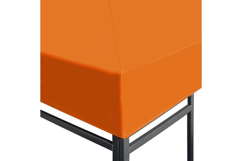 Paviljongtak 310 g/m² 4x3 m orange - Orange - Utemöbler - Solskydd - Paviljong - Paviljongtak