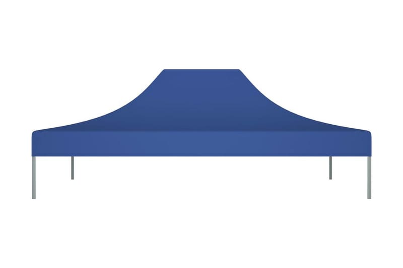 Tak till partytält 4,5x3 m blå 270 g/m² - Blå - Utemöbler - Solskydd - Paviljong - Paviljongtak