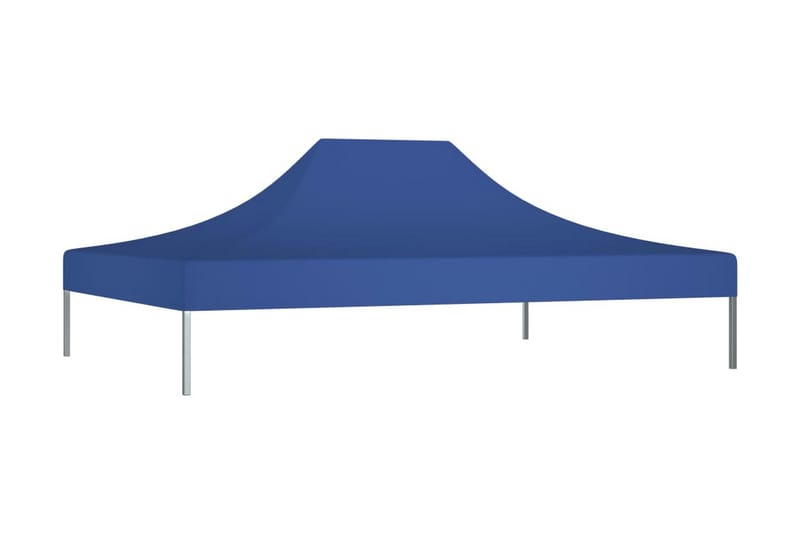 Tak till partytält 4,5x3 m blå 270 g/m² - Blå - Utemöbler - Solskydd - Paviljong - Paviljongtak