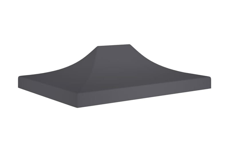 Tak till partytält 4,5x3 m antracit 270 g/m² - Grå - Utemöbler - Solskydd - Paviljong - Paviljongtak