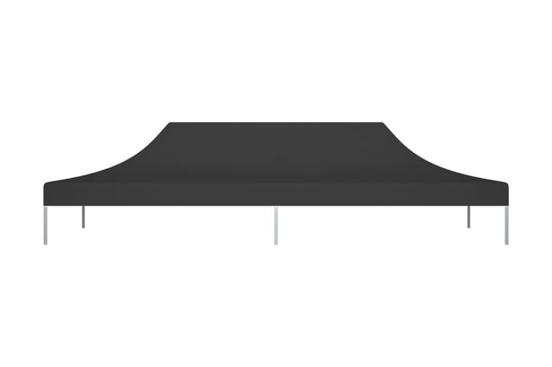 Tak till partytält 6x3 m svart 270 g/m² - Svart - Utemöbler - Solskydd - Paviljong - Paviljongtak