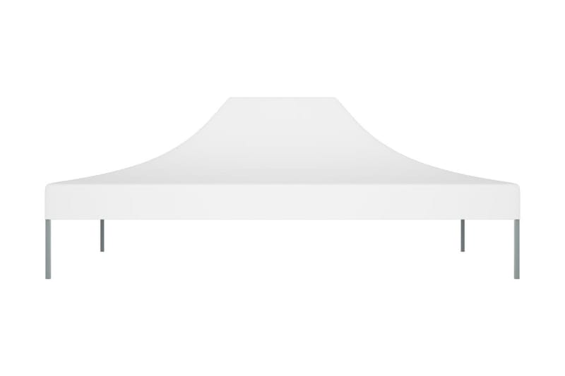 Tak till partytält 4,5x3 m vit 270 g/m² - Vit - Utemöbler - Solskydd - Paviljong - Paviljongtak
