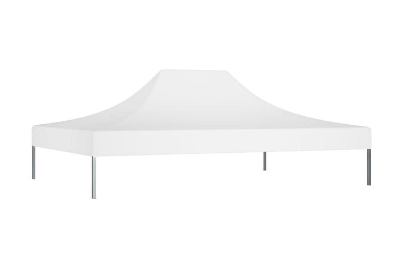Tak till partytält 4,5x3 m vit 270 g/m² - Vit - Utemöbler - Solskydd - Paviljong - Paviljongtak