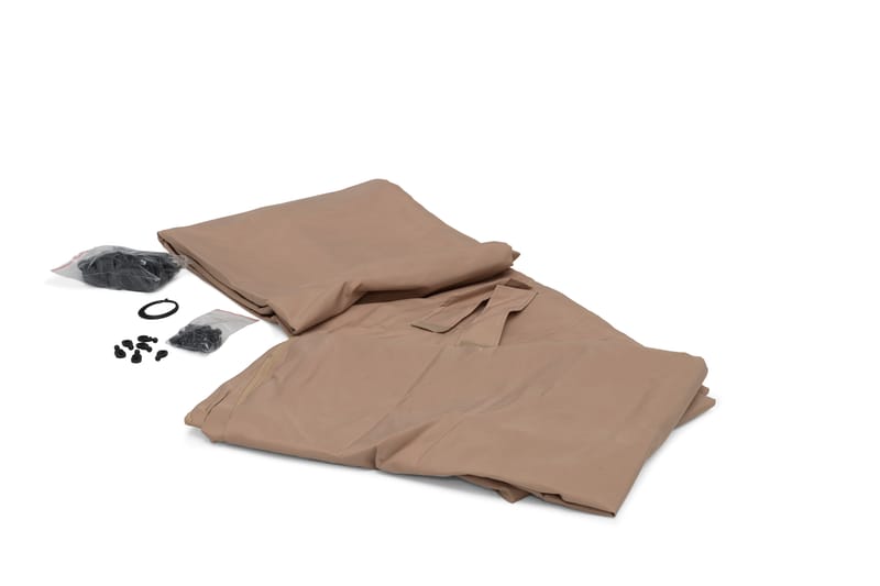 Paviljongväggar Hillerstorp Luxor 300 x 300 cm - Beige - Utemöbler - Solskydd - Paviljong - Paviljongväggar