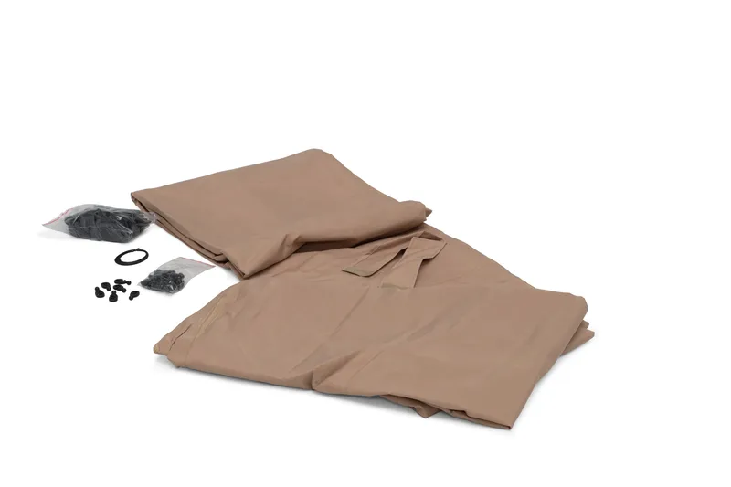 Paviljongväggar Hillerstorp Luxor 300 x 300 cm - Beige - Utemöbler - Solskydd - Paviljong - Paviljongväggar