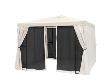 Hillerstorp Myggnät till Paviljong de Luxe 3x3 m - Beige - Utemöbler - Solskydd - Paviljong - Paviljongväggar