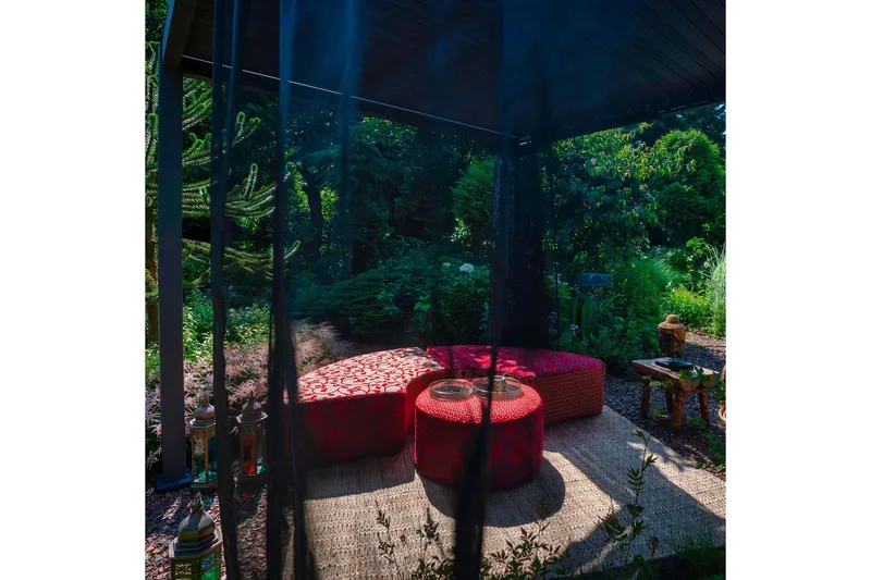 Myggnät till Paviljong Mirador 300x300 cm 4 st Svart - Utemöbler - Solskydd - Paviljong - Paviljongväggar