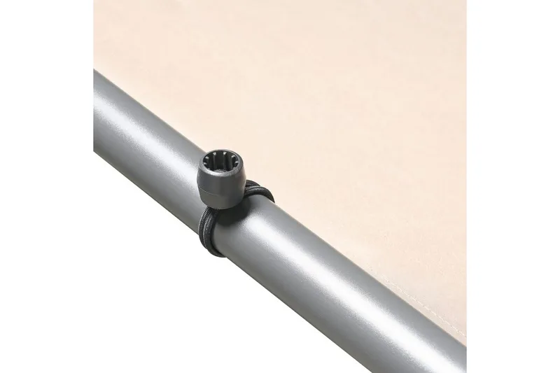 Trädgårdspergola Vimino - Taupe, svart - Utemöbler - Solskydd - Pergola