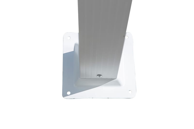 Lazio Perola - Vit - Utemöbler - Solskydd - Pergola