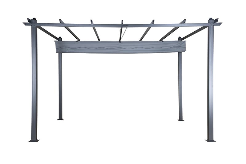 Lazio Pergola 295x395 cm - Svart/Grå - Utemöbler - Solskydd - Pergola