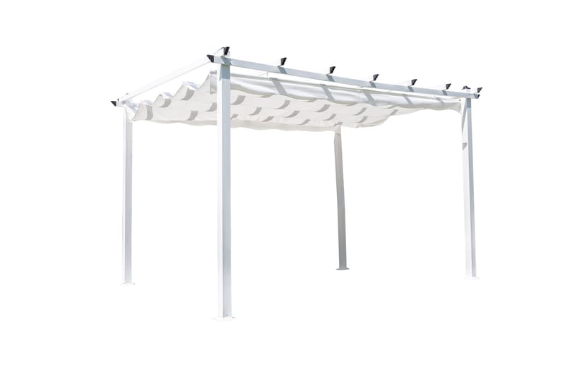 Lazio Pergola 348 cm Vit - Venture Home - Grilltält - Pergola