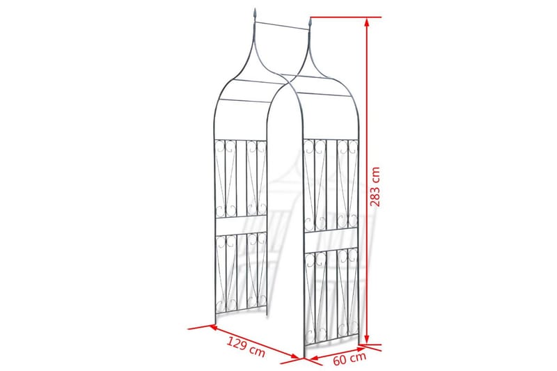 Pergola för klätterväxter mörkgrön - Grön - Grilltält - Pergola