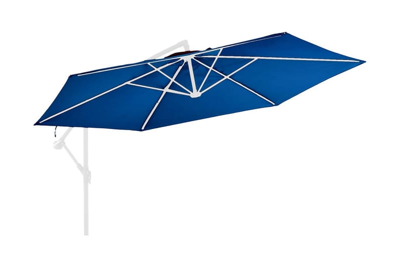 Reservtyg för frihängande parasoll azurblå 350 cm - Parasoll