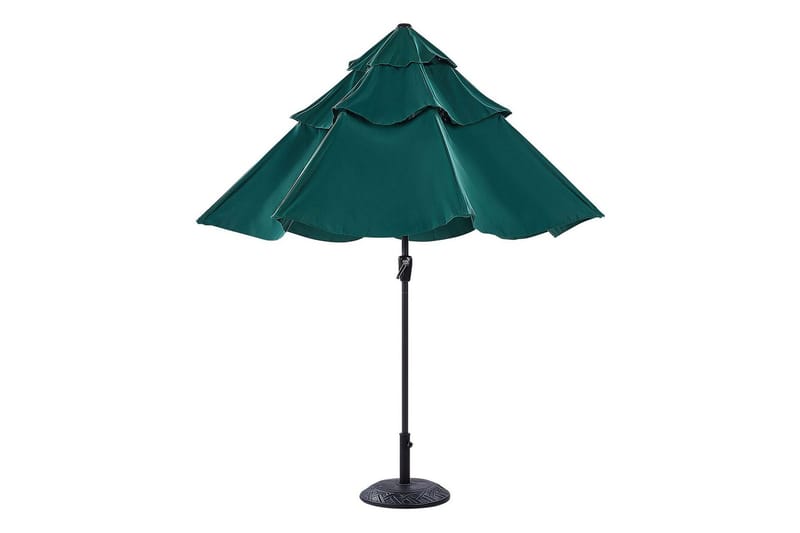 Roblin Parasoll 285x285 cm - Grön/Svart - Utemöbler - Solskydd - Parasoll - Balkongparasoll