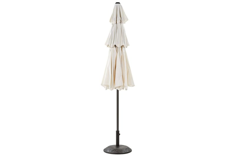 Roblin Parasoll 285x285 cm - Beige/Svart - Utemöbler - Solskydd - Parasoll