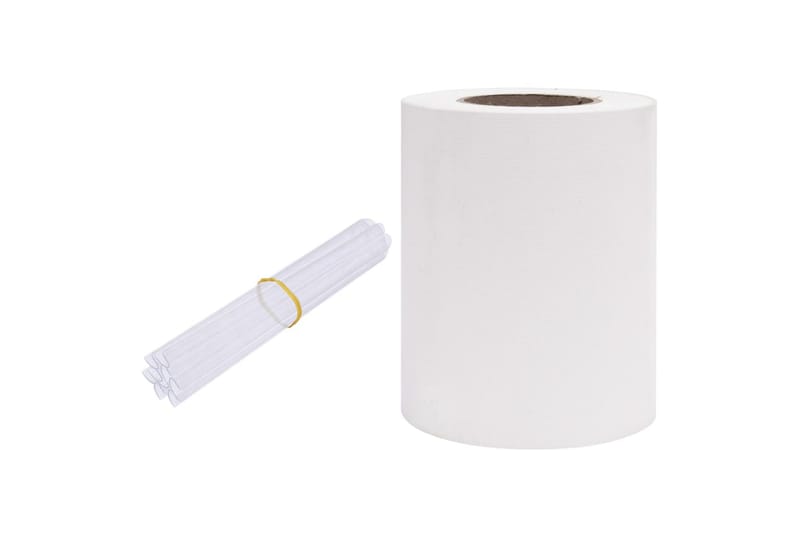 Insynsskydd för trädgården PVC 70x0,19 m vit - Vit - Utemöbler - Solskydd - Skärmskydd & vindskydd