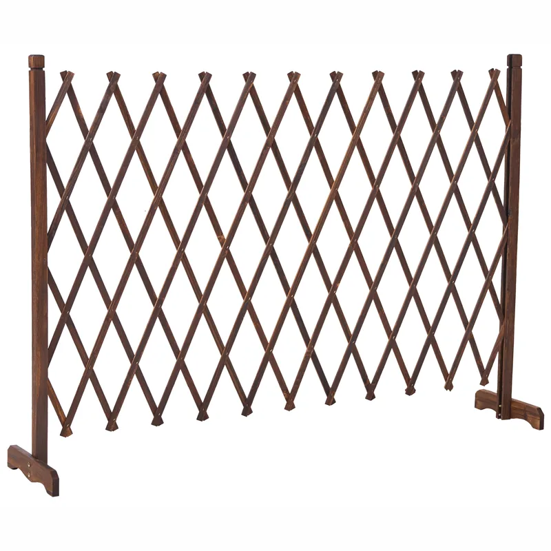 Trädgårdsspaljé Sciolze Utdragbar, Brun