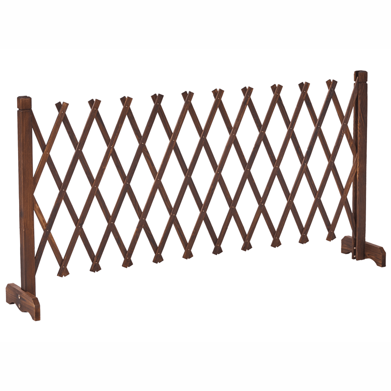 Trädgårdsspalj é Sciolze Utdragbar, Brun