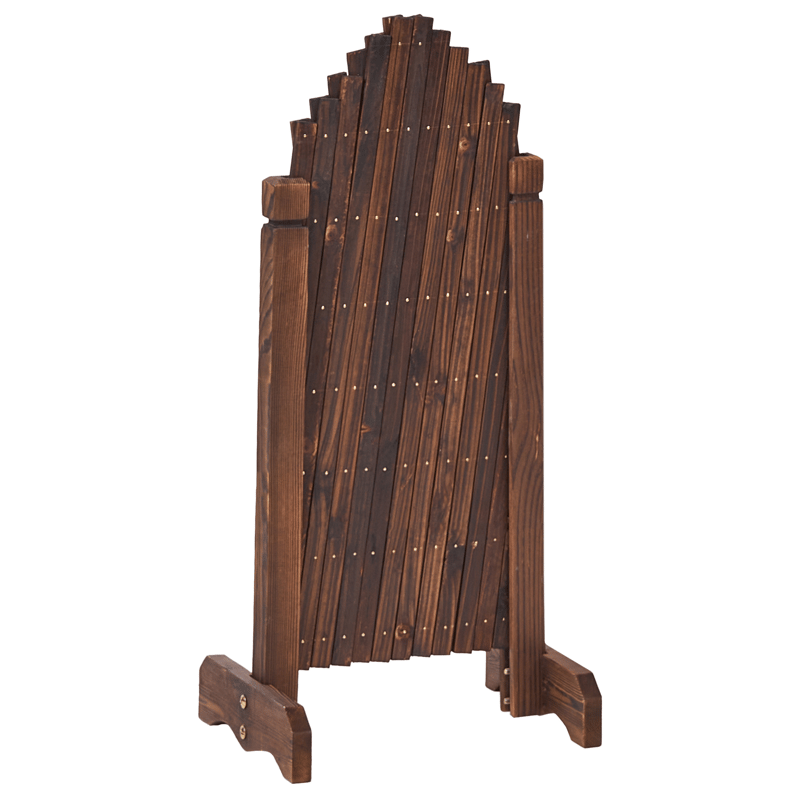 Trädgårdsspaljé Pavarolo Utdragbar - Brun - Utemöbler - Solskydd - Skärmskydd & vindskydd - Spalje