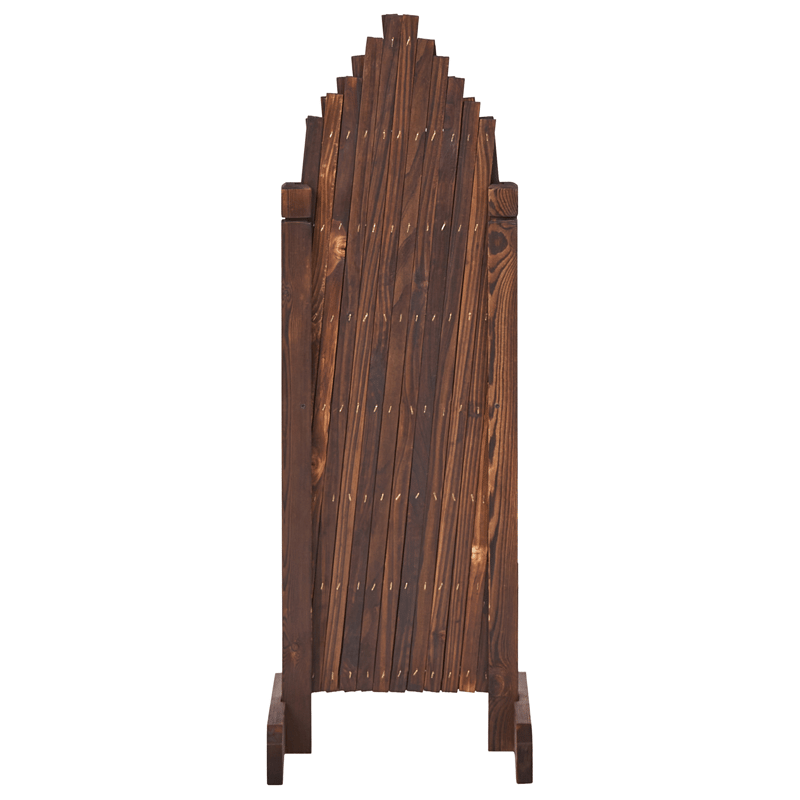 Trädgårdsspaljé Pavarolo Utdragbar - Brun - Utemöbler - Solskydd - Skärmskydd & vindskydd - Spalje