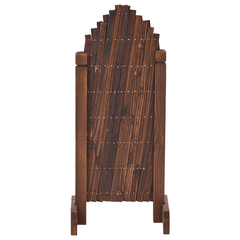 Trädgårdsspaljé Pavarolo Utdragbar - Brun - Utemöbler - Solskydd - Skärmskydd & vindskydd - Spalje