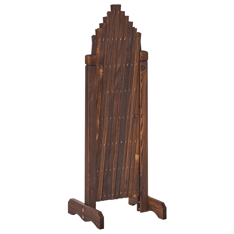 Trädgårdsspaljé Pavarolo Utdragbar - Brun - Utemöbler - Solskydd - Skärmskydd & vindskydd - Spalje