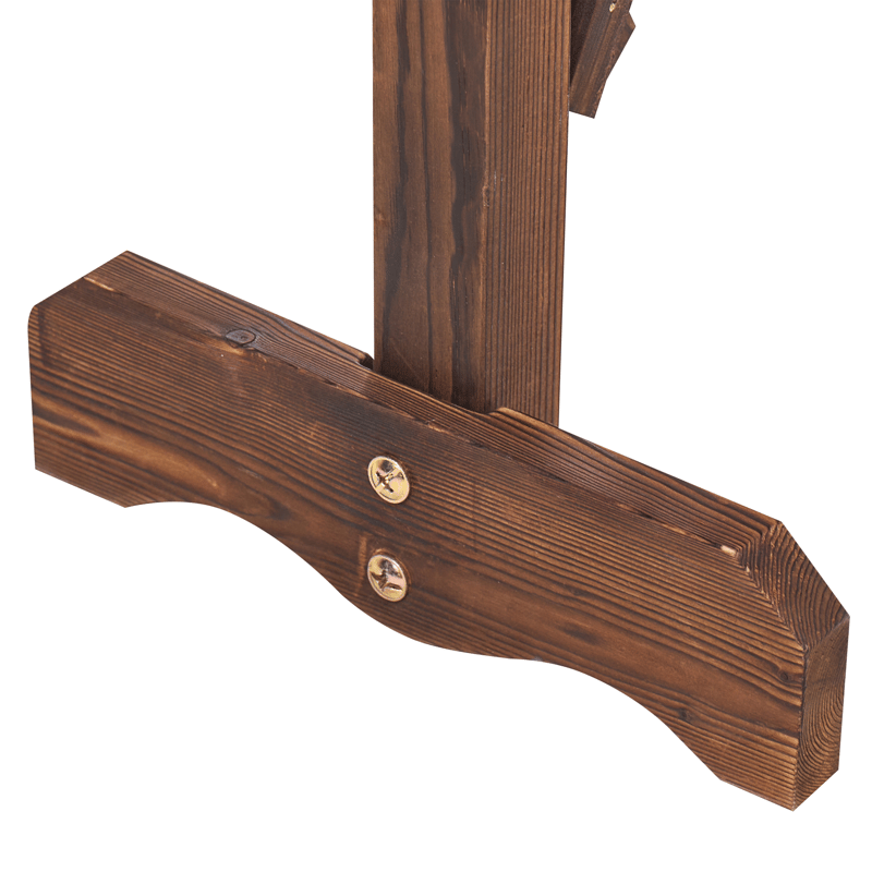 Trädgårdsspaljé Pavarolo Utdragbar - Brun - Utemöbler - Solskydd - Skärmskydd & vindskydd - Spalje