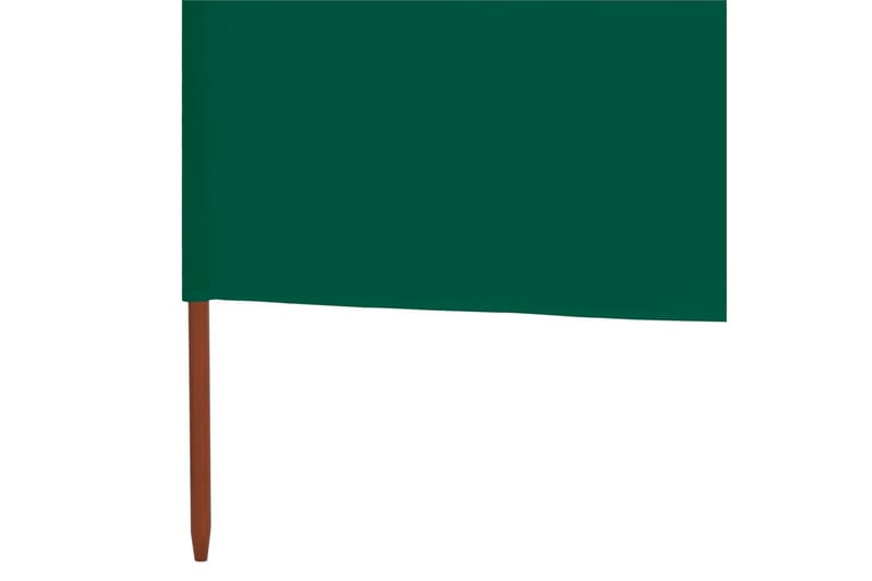 Vindskydd 6 paneler tyg 800x160 cm grön - Grön - Utemöbler - Solskydd - Skärmskydd & vindskydd
